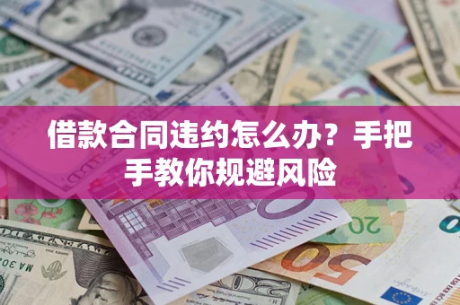 济南借款合同违约怎么办？手把手教你规避风险