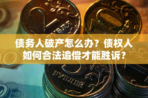 济南债务人破产怎么办？债权人如何合法追偿才能胜诉？