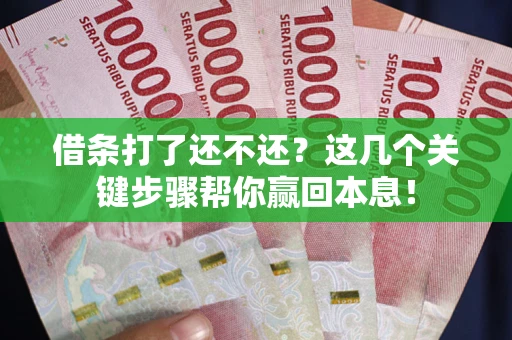 济南借条打了还不还？这几个关键步骤帮你赢回本息！