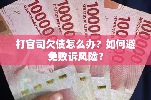 济南打官司欠债怎么办？如何避免败诉风险？