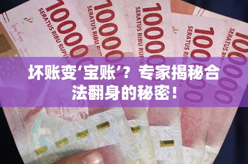 济南坏账变‘宝账’？专家揭秘合法翻身的秘密！