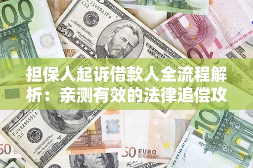 济南担保人起诉借款人全流程解析：亲测有效的法律追偿攻略