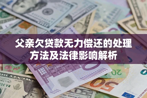 济南父亲欠贷款无力偿还的处理方法及法律影响解析