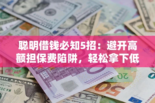济南聪明借钱必知5招：避开高额担保费陷阱，轻松拿下低息贷款